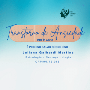 Transtorno de Ansiedade CID 11 6B00