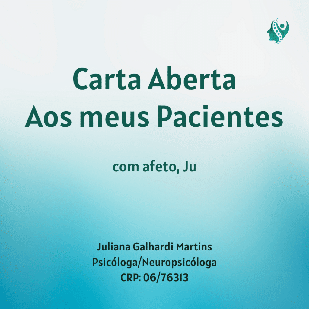 Carta Aberta os Pacientes